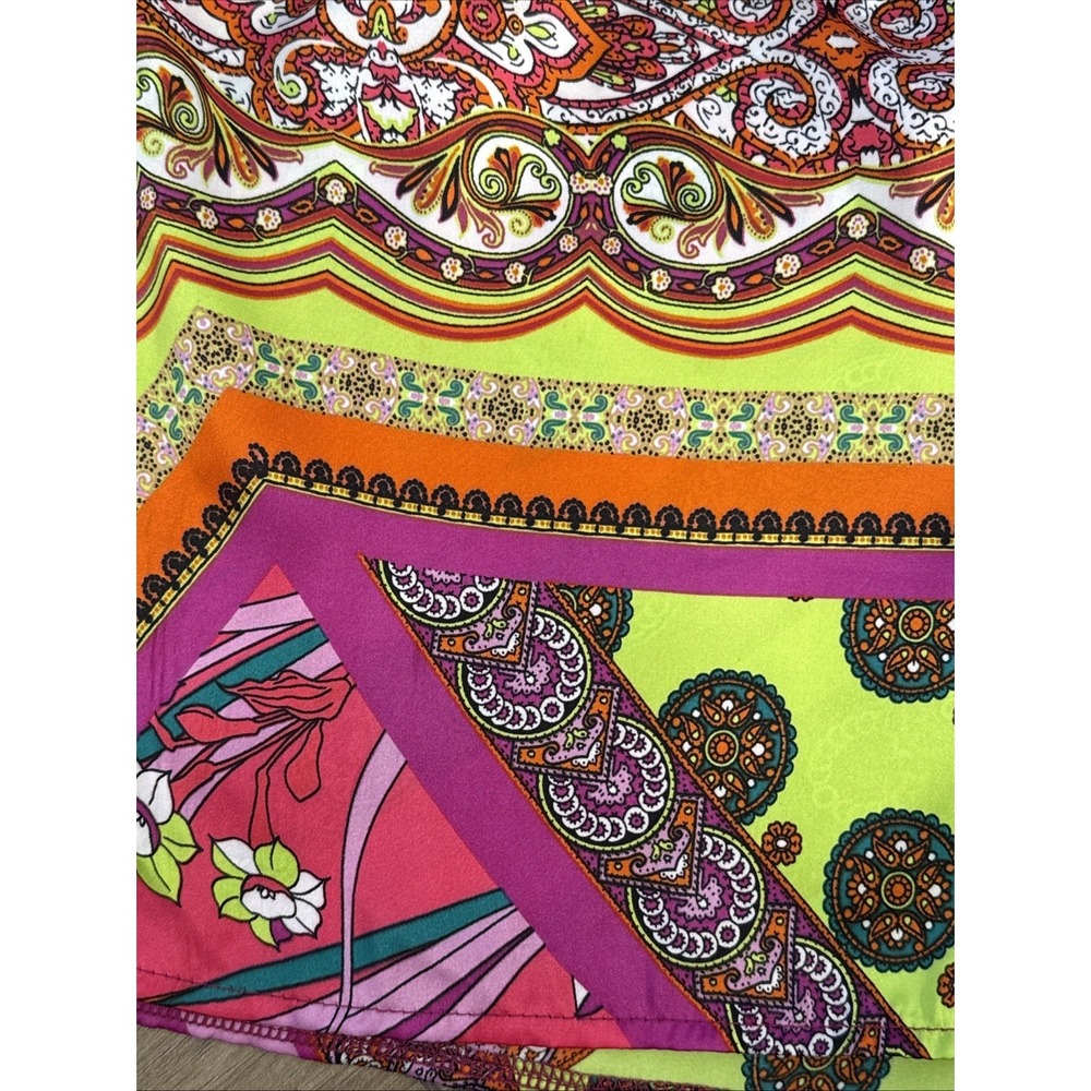 Shein Shorts Polyester Boho‎ Chic Pucci-like Print Women's Large - Picture 12 of 14